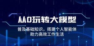 从0玩转大模型,普及基础知识,搭建个人智能体,助力高效工作生活-Xiaobei云