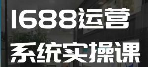 1688高阶运营系统实操课，快速掌握1688店铺运营的核心玩法-Xiaobei云
