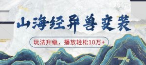 山海经异兽变装，玩法升级，播放轻松10万+-Xiaobei云