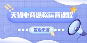 天猫电商爆款运营课程,爆款卖点提炼与流量实操,多套模型全面学习-Xiaobei云