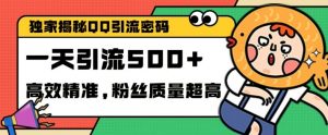 独家解密QQ里的引流密码，高效精准，实测单日加100+创业粉【揭秘】-Xiaobei云