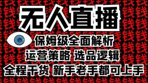 2025无人直播这么做就对了，保姆级全面解析，全程干货，新手老手都可上手-Xiaobei云