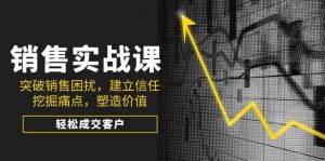 销售实战课，突破销售困扰，建立信任，挖掘痛点，塑造价值，轻松成交客户-Xiaobei云
