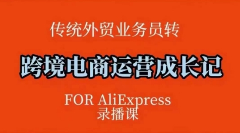 跨境电商速卖通运营课，​运营方法论+后台实操，逻辑清晰-Xiaobei云