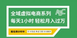 全域虚拟电商变现系列,通过平台出售虚拟电商产品从而获利-Xiaobei云