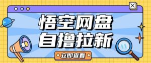 全网首发悟空网盘云真机自撸拉新项目玩法单机可挣10.20不等-Xiaobei云