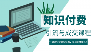IP合伙人知识付费虚拟项目,引流与成交课程,打通商业变现全链路,实现业绩增长!-Xiaobei云