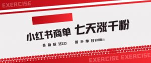 小红书商单2.0最新玩法,3天涨千粉单日变现多张-Xiaobei云