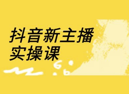 抖音新主播实操课，直播间流量运营线上实操课(18节)-Xiaobei云