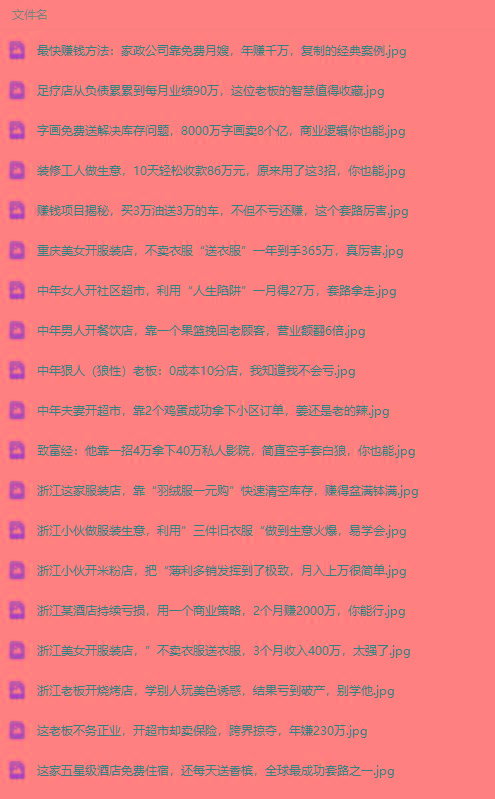 图片[1]-(9607期)真实有效391套商业模式，年入几十到几百万案例解析(电子书+视频+图文)-Xiaobei云