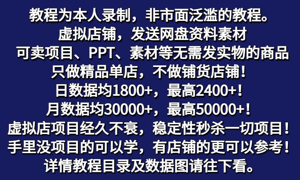 图片[2]-拼多多虚拟电商训练营月入50000+你也行，暴利稳定长久，副业首选-Xiaobei云