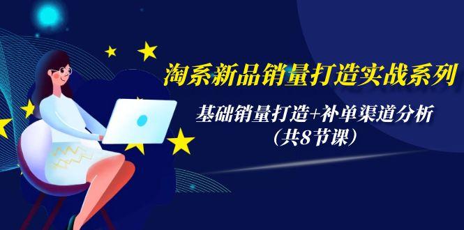 (9962期)淘系新品销量打造实战系列，基础销量打造+补单渠道分析(共8节课)-Xiaobei云