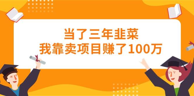 当了三年韭菜我靠卖项目赚了100万-Xiaobei云