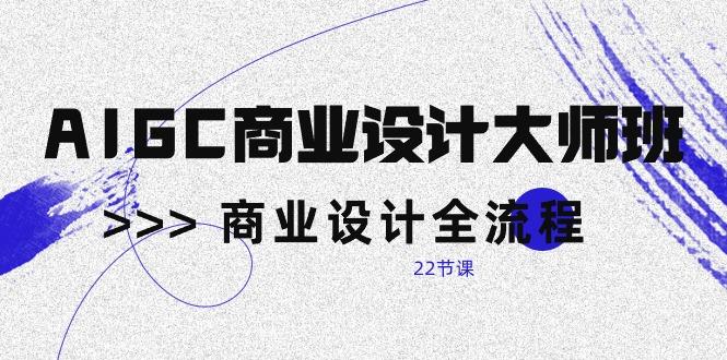 AIGC-商业设计大师班，商业设计全流程(22节课-Xiaobei云