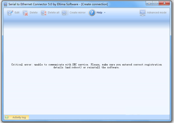 Serial to Ethernet Connector(串口共享器) v5.0.8 绿色版-Xiaobei云