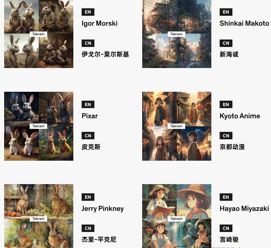 图片[1]-Midjourney辞典AIGC中英双语图文辞典+提示关键词Prompt大全-Xiaobei云