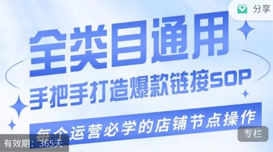 单品爆款打造实操运营，单品爆款从“0”-“1”手把手演练运营步骤-Xiaobei云