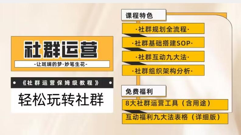 【社群运营】保姆式教程：九大互动法，八款社群运营工具助你轻松玩转社群【揭秘】-Xiaobei云