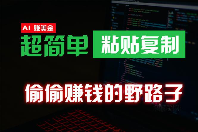 (10044期)偷偷赚钱野路子，0成本海外淘金，无脑粘贴复制 稳定且超简单 适合副业兼职-Xiaobei云