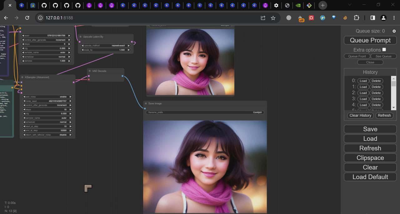 图片[2]-ComfyUI 利用 Stable Diffusion 学习AI GUI 工作流程教程-中英字幕-Xiaobei云
