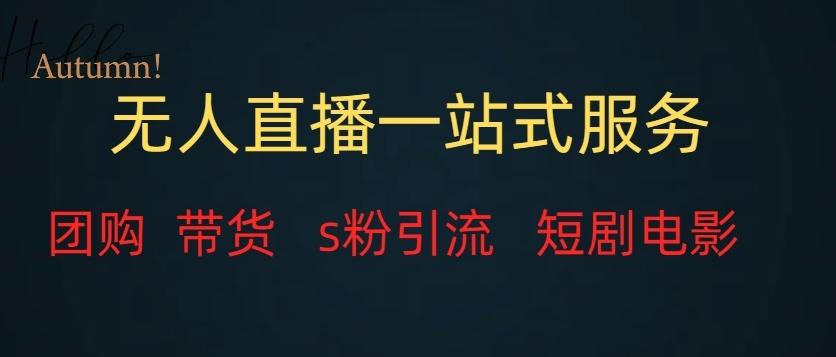 无人直播一站式服务（教程以及变现方式）-Xiaobei云