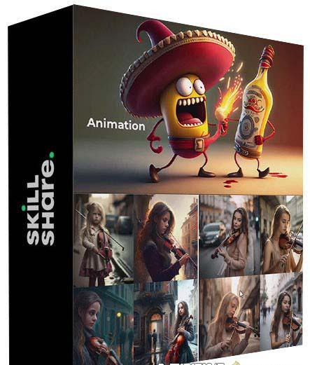 图片[1]-掌握 MidJourney V5 AI + ChatGPT创建一致的角色设计图像-22节课-中英字幕-Xiaobei云