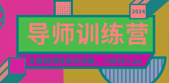《导师训练营》精准粉丝引流的天花板，小白月入2w-Xiaobei云