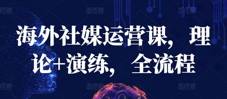 海外社媒运营课，理论+演练，全流程-Xiaobei云