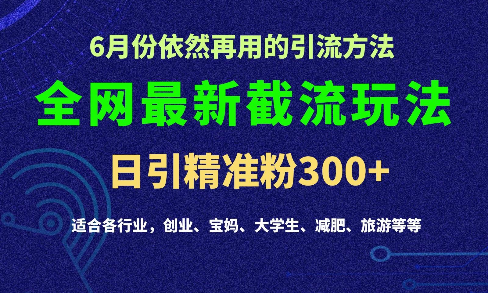 2024全网最新截留玩法,每日引流突破300+-Xiaobei云