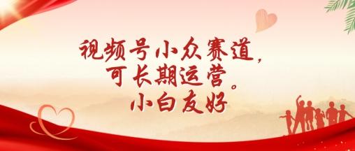 视频号小众赛道，可长期运营，小白友好【揭秘】-Xiaobei云