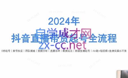 六六老师·2024年抖音直播带货起号全攻略-Xiaobei云