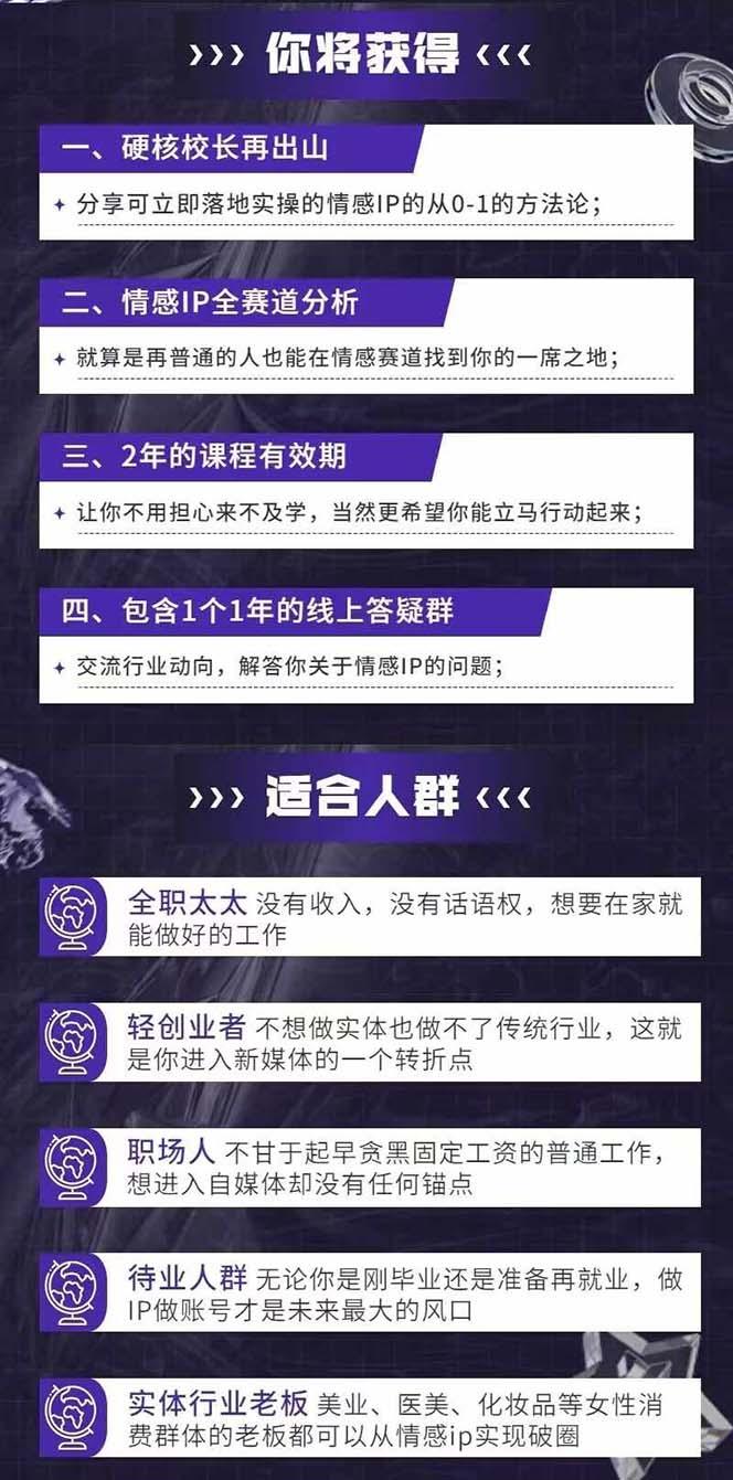 图片[1]-情感直播IP短视频全通大课，普通人的IP之路从情感赛道开始(18节-Xiaobei云