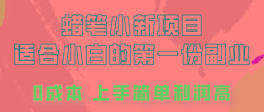 蜡笔小新项目拆解，0投入，0成本，小白一个月也能多赚3000+-Xiaobei云