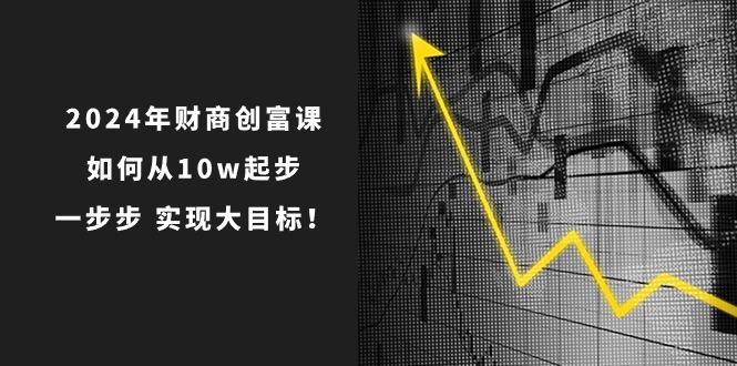 2024年 财商-创富课：如何从10w起步，一步步 实现大目标！-Xiaobei云