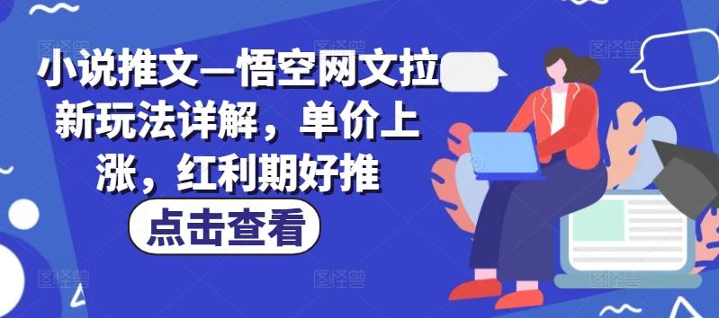 小说推文—悟空网文拉新玩法详解，单价上涨，红利期好推-Xiaobei云